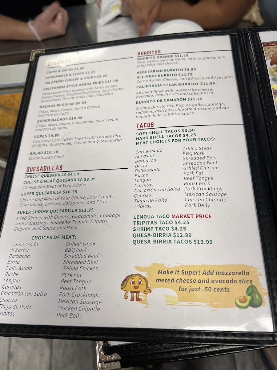 Taqueria Mi Gente Menu - Image 5