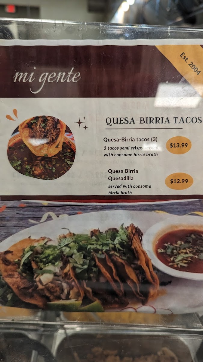 Taqueria Mi Gente Menu - Image 6